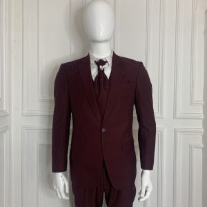 Jas Pengantin Burgundy