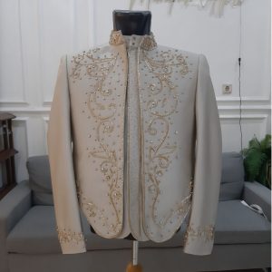 Beskap Pengantin Jawaan Gold