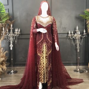 Kebaya Maroon 12