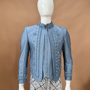 Beskap Pengantin Jawaan Denim