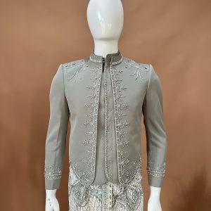 Beskap Pengantin Jawaan Hijau