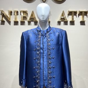 Beskap Pengantin Nasional Navy 2