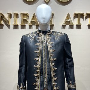 Beskap Pengantin Nasional Hitam 1