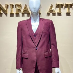 Jas Pengantin Maroon Doff