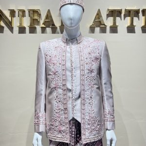 Beskap Pengantin Nasional Pink 2