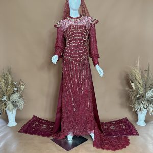 Slimdress Maroon 15