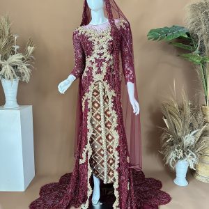 Kebaya Maroon 2