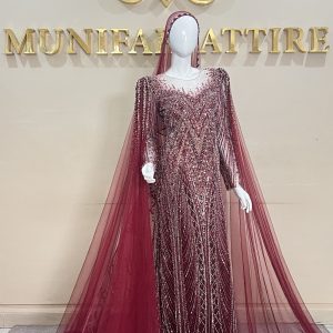 Slimdress Maroon 8