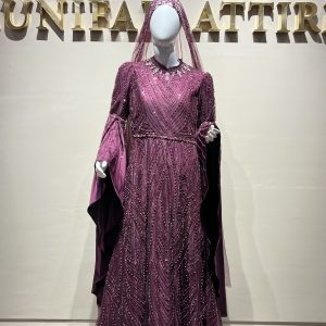 Slimdress Syar’i Maroon 2