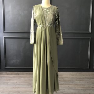 Busana Penerima Tamu Hijau 1